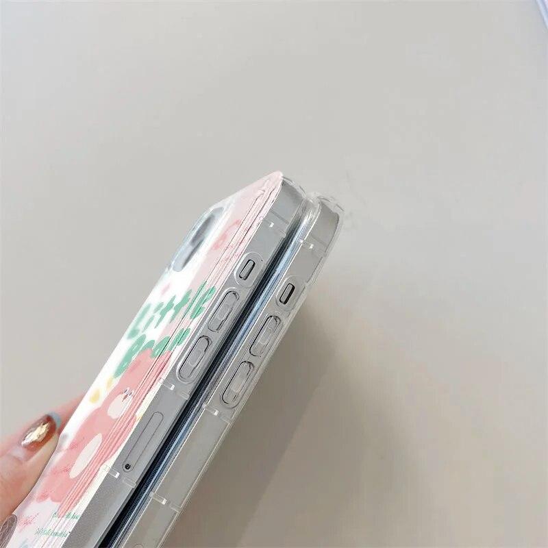 Чехол для телефона с милым медведем для iPhone 15 Pro Max, чехол для iPhone 13 11 12 14 Pro Max 7 8 Plus XR XS X SE, прозрачная силиконовая задняя крышка