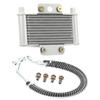 Clear Motorcycle Radiator Engine Oil Cooler Motocross Oil Cooler Dirt Pit Bike For 150-250Cc GY6