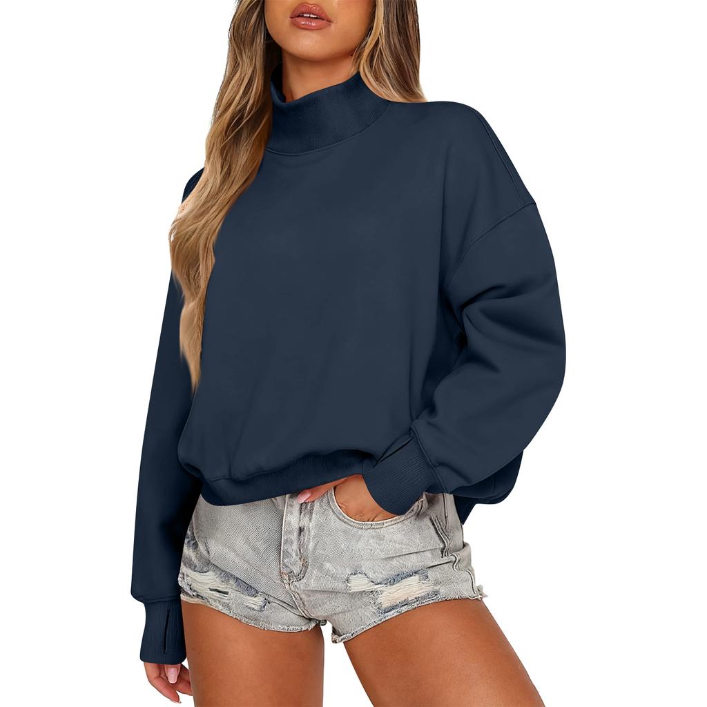 Women's Sweatshirt Long Sleeve  Casual Comfort Loose Lightweight Women's Sweatshirt