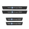 4Pcs Car Threshold Strip Door Plate Sill Scuff Cover Sticker For Volkswagen