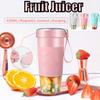 150 Вт Портативный стакан для фруктов Маленький блендер Соковыжималка Миксер Кухонный комбайн Магнитная зарядка 30 секунд быстрого приготовления сока Новый