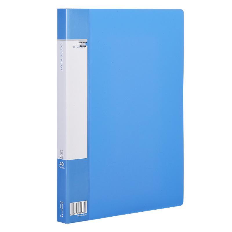 Qixin A4 Document Holder, 40 Pockets