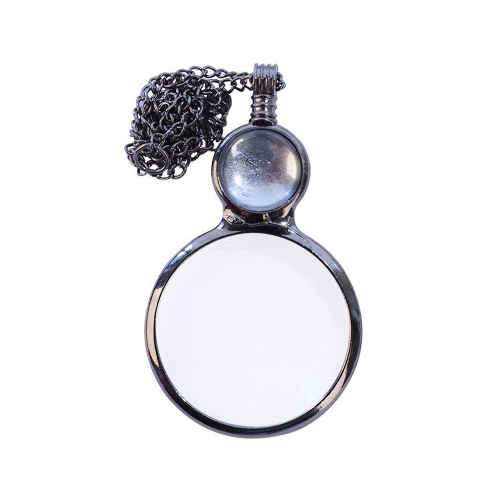 Alloy Multi-color optional 6x magnification Multipurpose Monolithic eyepiece Pendant Magnifying glass necklace Magnifier