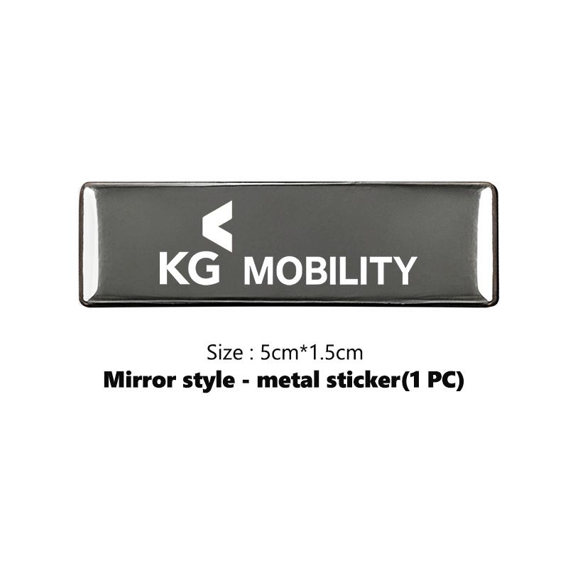 BMB1 Car Body Sticker Badge Auto Styling Decoration Accessories For SsangYong Kyron Actyon Sport Tivoli Torres Korando C300 Musso