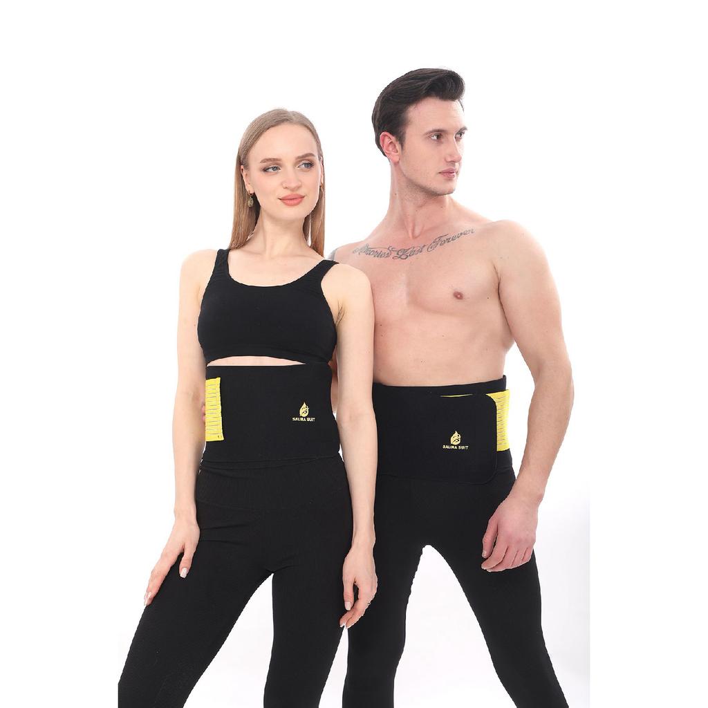 Унисекс термопоясной корсет, 100% оригинальный пояс для сжигания жира в сауне, эффективный на талии и животе