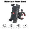 Bicycle Motorcycle Phone Holder Adjustable GPS Navigation Support Support 360° Rotating Automatic Lock Single Handed Operation