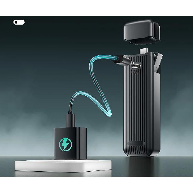 Рукоятка с аккумулятором высокой емкости 5000 мАч для DJI Osmo Pocket 3, Рукоятка с аккумулятором и быстрой зарядкой с резьбой 1/4" снизу для Pocket 3