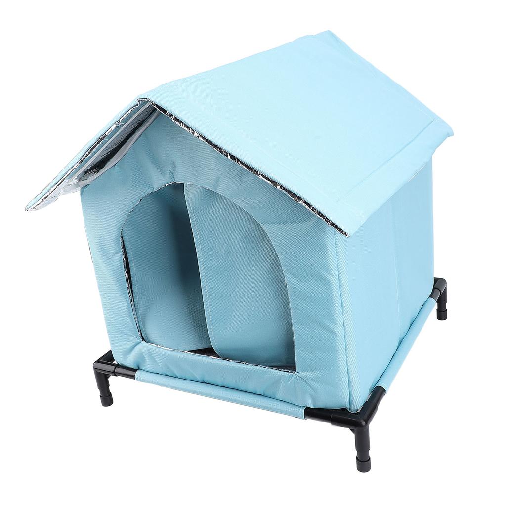 Outdoor Cat House Winter Warm Water Resistant Rainproof Large Space All Seasons Universal Enclosed