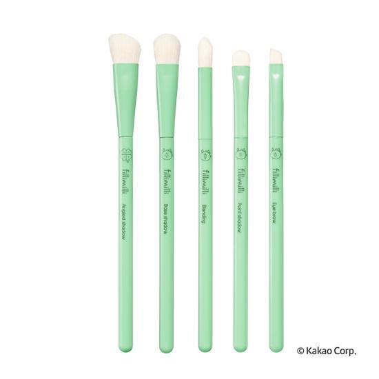 Filimili Lucky Набор кистей для макияжа глаз (5 типов)_Джорди издание