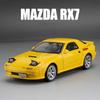 1/32 масштаб Mazda RX7 FC INITIAL D литая модель автомобиля из сплава металлическая игрушечная машинка со звуком и светом игрушки для мальчиков детский подарок