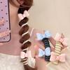 4Pcs Women Hair Ropes Non-Damaging Spiral Hairbands Reusable Non-Slip Ponytail Holders Hair