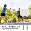 1 комплект ракеток для бадминтона, набор для взрослых, ракетка для бадминтона из сплава на 2 игрока с нескользящими ручками, профессиональное сменное оборудование для тренировок по бадминтону