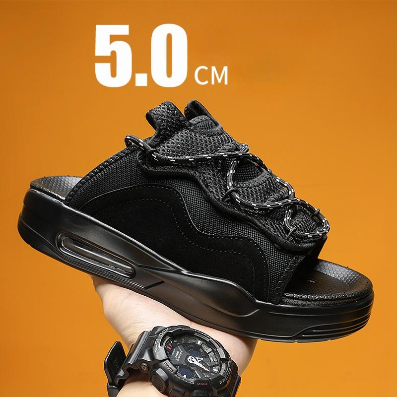 Большой размер 39-47 Новые роскошные сандалии-шлепанцы для мужчин Летние шлепанцы на платформе для мальчика Морские сандалии Повседневная пляжная обувь Бесплатная доставка