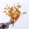 Имитация цветка Экологичный неувядаемый пластиковый ложный букет цветов хризантемы для дома