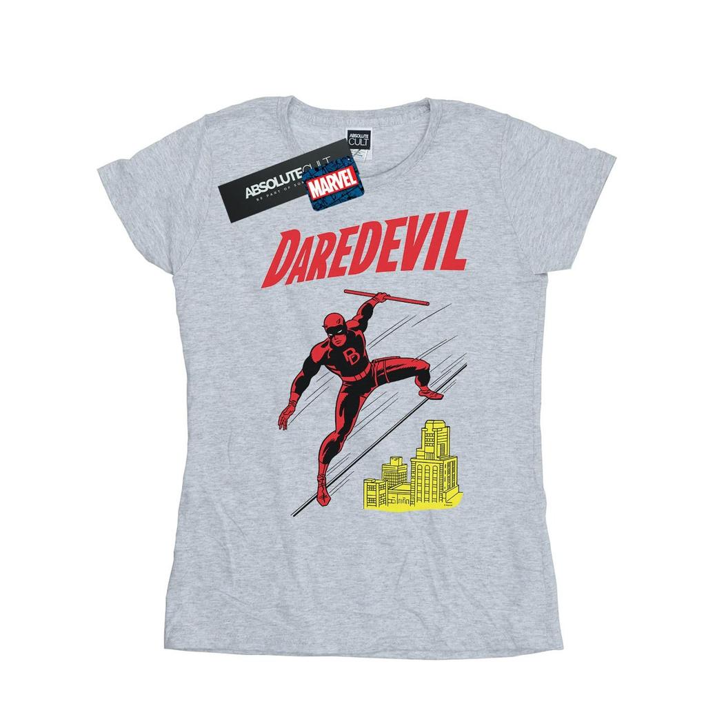 Marvel Womens/Ladies Daredevil Rooftop Cotton T-Shirt