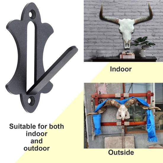 6 шт. Металлический держатель для черепа в европейском стиле Сверхпрочный Олень Мул