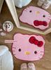 Cutelamb "Kitty Party" Cartoon Plush Cat Floor Mat Bathroom Absorbent Soft Cute Carpet
