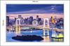 Photomural Rainbow Bridge In Tokyo  Self-Adhesive Mural 104x70.5