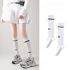 Весенне-летние женские носки, однотонные носки до икры, влагоотводящие и препятствующие появлению запаха женские носки, носки до колена