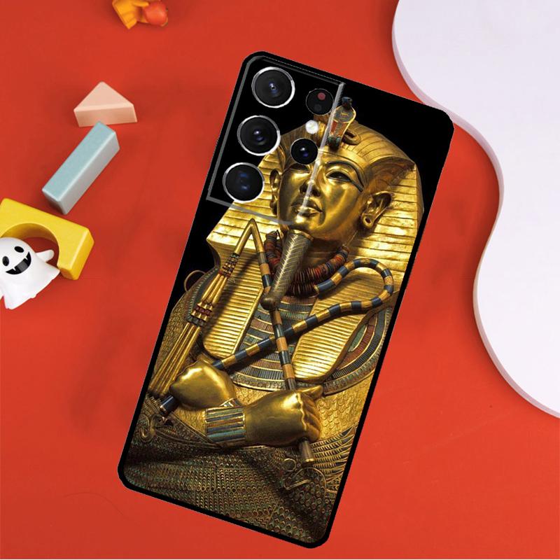 Египет Египетский Фараон Чехол для Телефона Для Samsung Galaxy S25 Ultra S9 S10 S20 FE S21 S22 S23 S24 Plus S24 Ultra Чехол