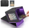 Карточная коробка из ПУ-кожи с прозрачным окошком для 100+ карт Yu-Gi-Oh, Hero Duel, MTG