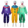 Clown Halloween Cosplay Costumes Party Funky Onesies Cosplay Props Horror Movie Stephen King's It Clothes Mask