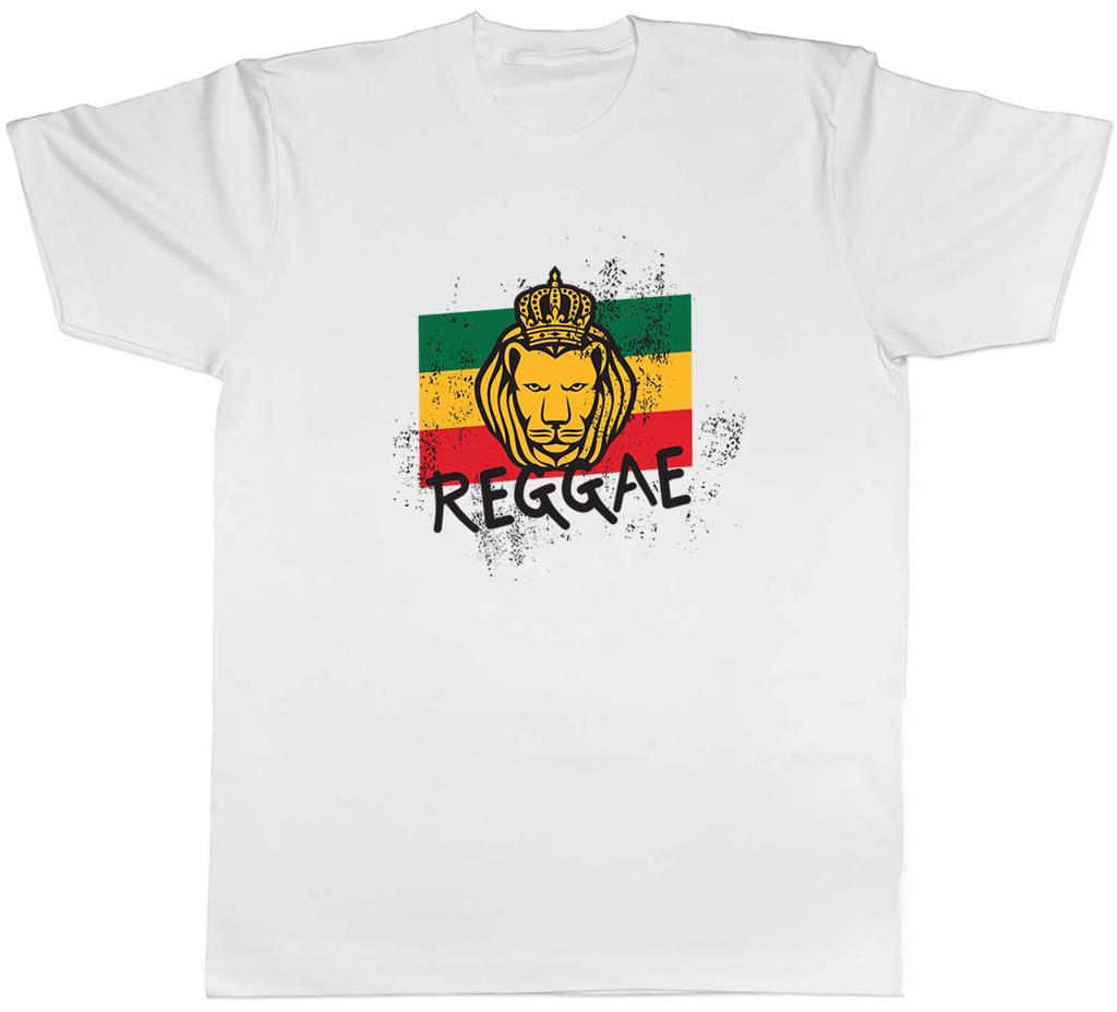 Jamaican Reggae Flag Lion Mens Unisex TShirt Tee Gift