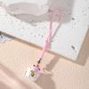 Chinese Style Lucky Cat Charms Phone Chain Anti-drop Fortune Kitten Keychain Hanging Lanyard Exquisite Accessories