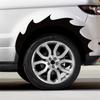 4x Black Car Fender Sticker DIY Flame Decoration Decal Scratches Cover Universal
