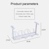 Розетка под столом, подвесной держатель, лоток для управления кабелями, стеллаж для хранения удлинителя для офисов, гостиной, органайзер для проводов