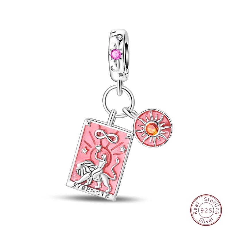 copper Charm Bead Charms Bead Charms Pendants Sun Moon Stars Magic Tarot Compatible With Authentic Bracelets Women Fine Jewellery Gift
