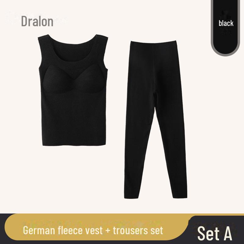 2023 Бесшовный женский теплый жилет на бархатной подкладке