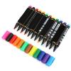 12Pcs Whiteboard Pen Multifunctional Colorful Fast Drying Painting Marker for Graffiti Writing