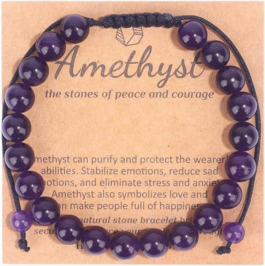 Горячая продажа натуральный камень с картонными бусинами эластичный браслет из нити кристалл агат тигровый глаз камень оптовая продажа браслет ювелирные изделия