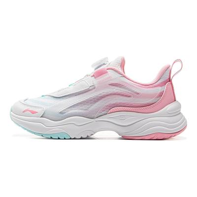 Li Ning Детская спортивная повседневная универсальная модная удобная амортизирующая обувь с отскоком детские кроссовки YKCV202-10