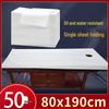 Disposable Oilproof Massage Table Sheets, Waterproof & Thickened Non-Woven Travel Mattress Pads