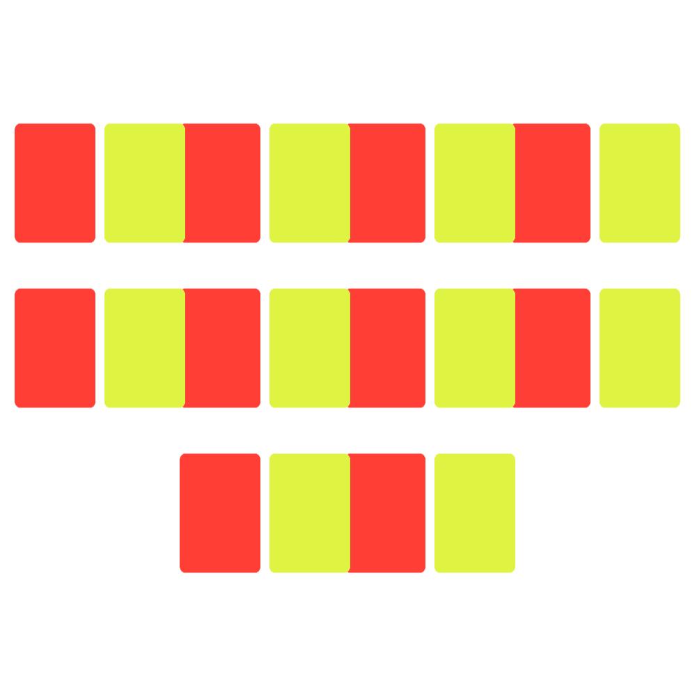 Горячая Распродажа Красная Карточка Умелое Изготовление Футбольный Судья Инструмент Красная Желтая Карточки для Футбольного Матча Тренировки 3.2x4.3 дюйма