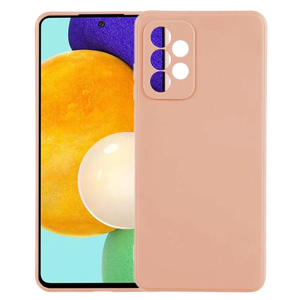 KALEBOL KLB-TPU003 For Samsung Galaxy A52s 5G/A52 5G/4G Case Anti-Scratch Solid Color TPU Phone Cover