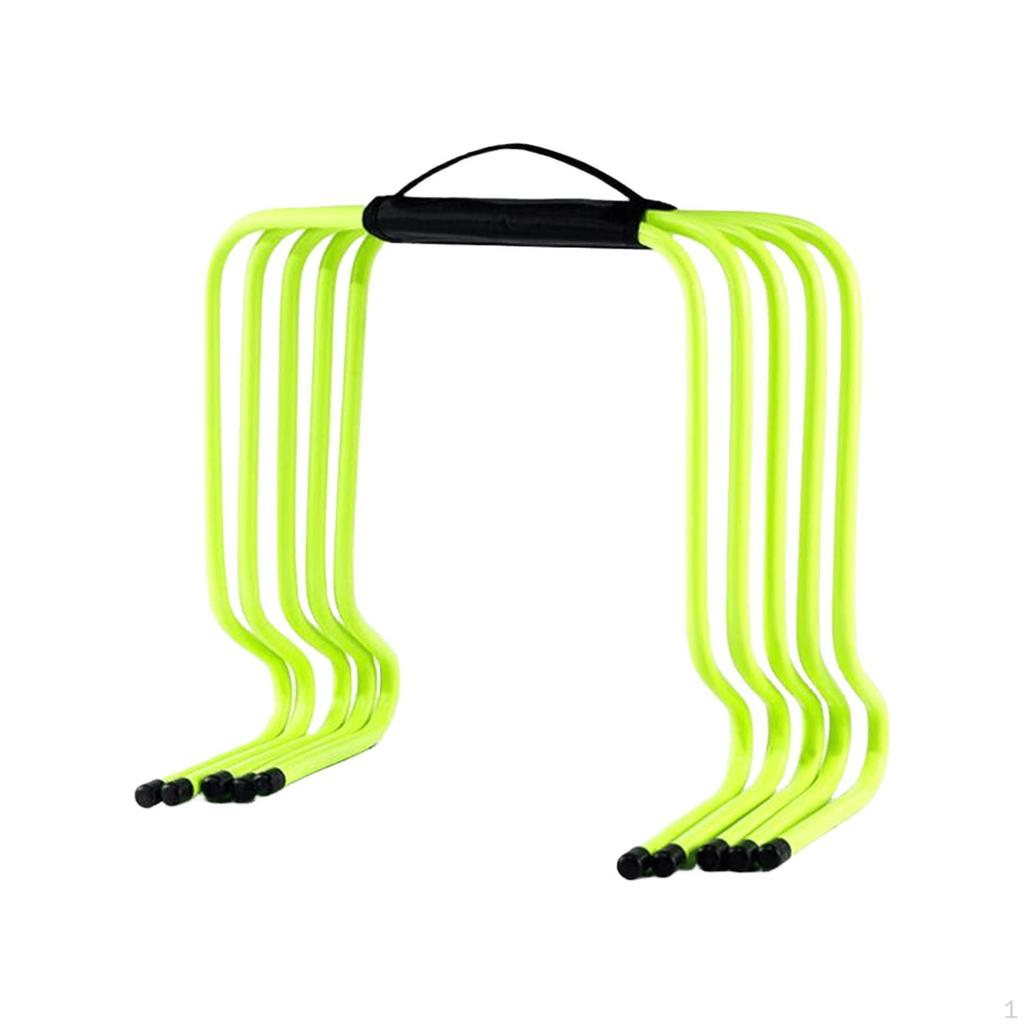 5Pcs Agility Hurdles Improves Strength Athletics Practice Speed Training Equipment