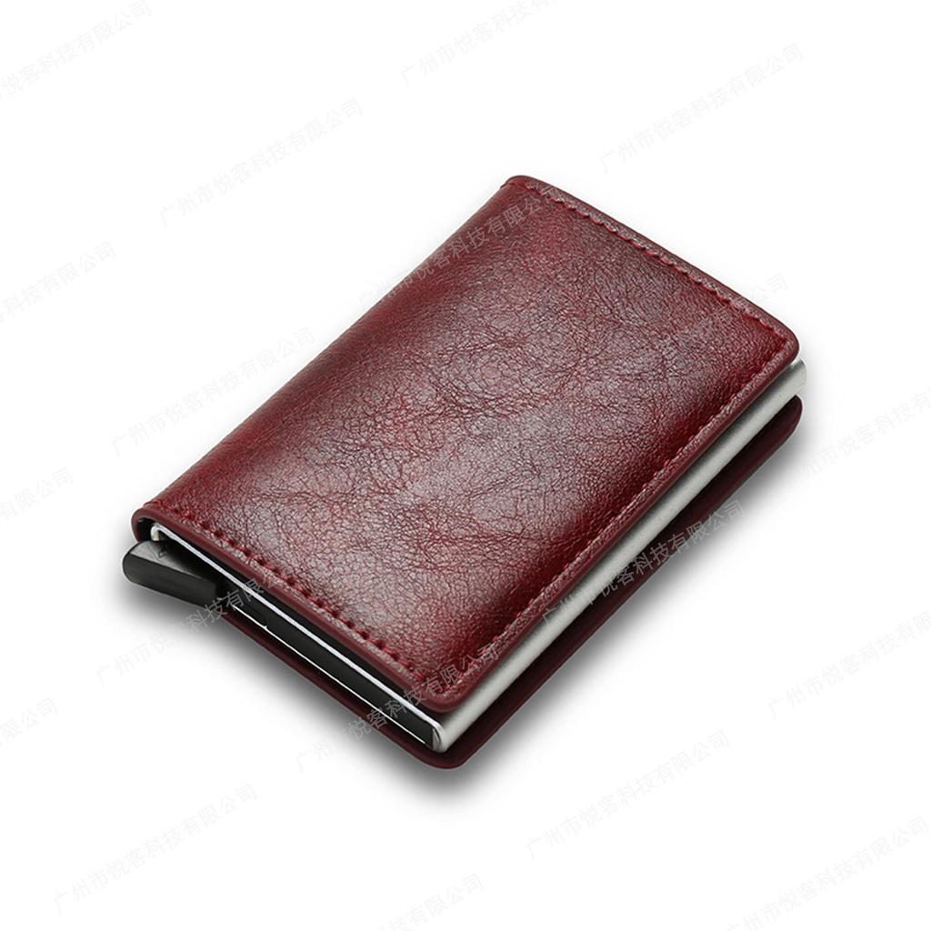 Ultra-Thin Men's Anti-Skimming Carbon Fiber RFID Wallet