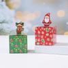 24 шт. Рождественские коробки для конфет, украшение для вечеринки, Рождественские подарочные коробки с Санта-Клаусом, Навидад, Натал, Новый год, Рождественские подарочные упаковочные коробки