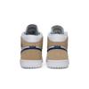 Air Jordan 1 Mid 'White Khaki Blue Void' (Unisex) White / Team Red / Khaki / Blue Void Vintage Basketball Shoes DO6726 100