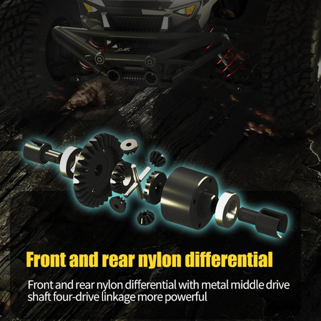 Автомобиль с дистанционным управлением, 2,4G 1:16. 4-колесный высокоскоростной автомобиль с дистанционным управлением, скорость 38 км/ч, тяга по бездорожью