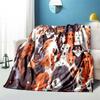 Cute Cartoon Puppy Blanket - Lightweight Flannel Throw for Sofa and Bed ,Digital Printed Blanket with Soft & Worm Flannel Fabric