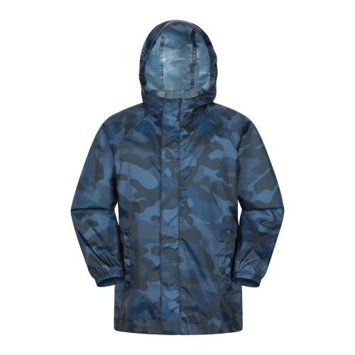 Mountain Warehouse Childrens/Kids Pakka Camo Waterproof Jacket
