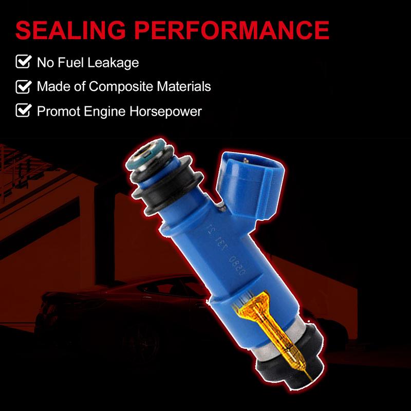 4PCS Fuel Injectors For Subaru Impreza Forester Legacy WRX STI 2.5L EJ20 EJ25 EJ255 EJ257 16611AA720 16611-AA720