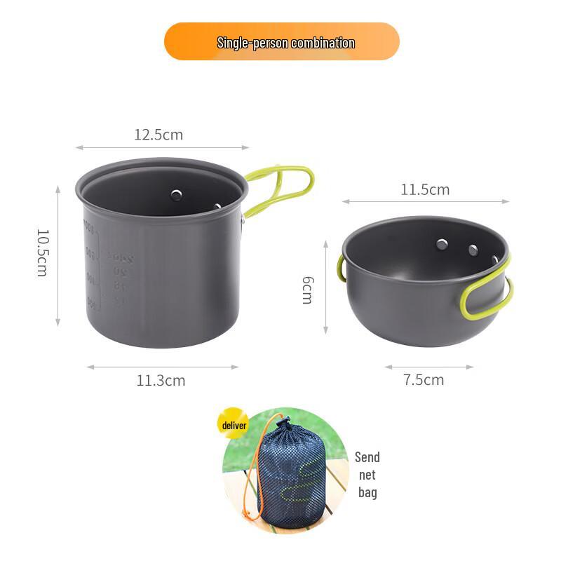 Алюминиевая походная посуда и чайники