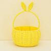 Плетеная Пасхальная корзина для детей Корзина для охоты на Пасхального кролика и яйца для демонстрации Овощные подарки на свадьбу Подарочная корзина для детского душа