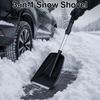 Auto Winter Accessories Car Snow Shovel with Extendable Handle, Ice Scraper for SUV Scratch Free Remover Truck Windshield, Scratch-Free Large