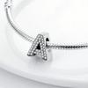 Fit Original 925 Silver Charms Beads Sparkling Butterfly Dog Owl Pendant For Women Bracelet Jewelry Gifts